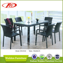 Wicker Möbel, Esstisch &amp; Stühle (DH-6122)